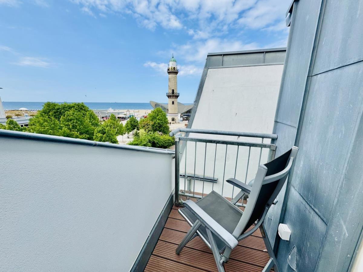 Apartamento Sonnenuntergang, Am Leuchtturm Rostock Exterior foto